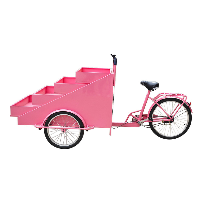 Customized Electric Bread Bike OEM Mobile Dreirad für Gemüse und Obst in der Konservenfabrik